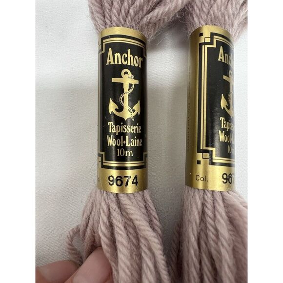 Anchor Tapestry 100% Wool (Tapisserie) 10m Skeins  Lot of 27 Various Colors - Picture 4 of 9